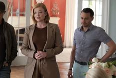 Jeremy Strong, Sarah Snook y Kieran Culkin interpretan a los hermanos Roy. Foto: HBO