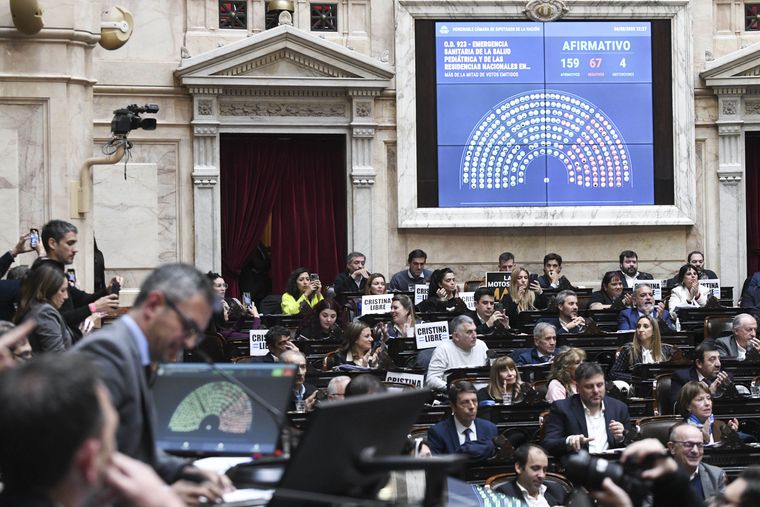 Javier Milei viene de sufrir dos duras derrotas en el Congreso.