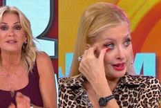 La conductora se cansó y habló sin pelos en la lengua. Foto: Capturas de pantalla TV.