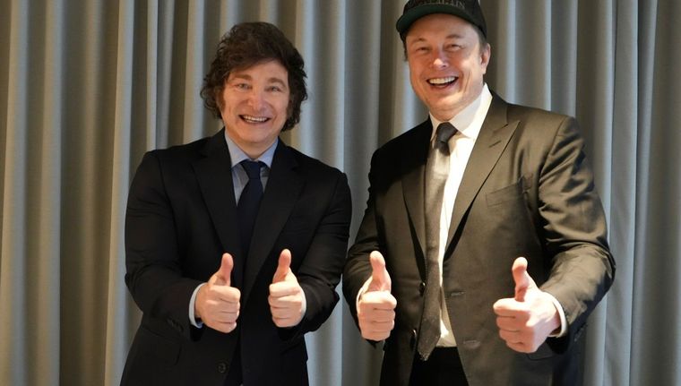 Elon Musk afirma su presencia con inversiones en Argentina Foto: Presidencia de la Nación
