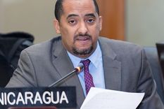 Arturo McFields es embajador de Nicaragua ante la OEA desde octubre de 2021. Foto: JUAN MANUEL HERRERA/OAS