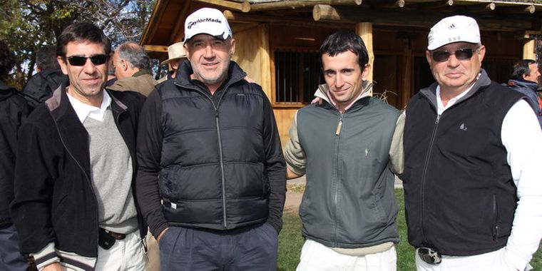 Marcelo Castillo, Arturo Matioli, Salvador Marcelo y Adolfo Torres. Foto: Gentileza