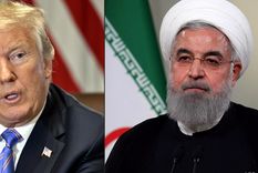 Trump y Rohani.