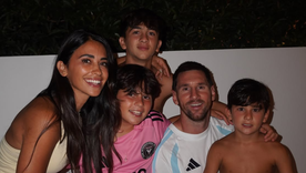 La familia de campeones, reunida. La familia de campeones, reunida.