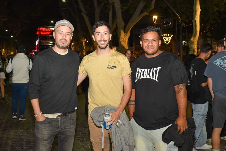 Mauri, Francisco, Lucas. Mauri, Francisco, Lucas.