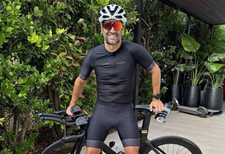Federico Foster se estaba entrenando para la prueba Ironman de Punta del Este cuando desapareció Foto: Instagram