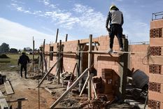 El precio de levantar una vivienda se encarece día a día Foto: Télam