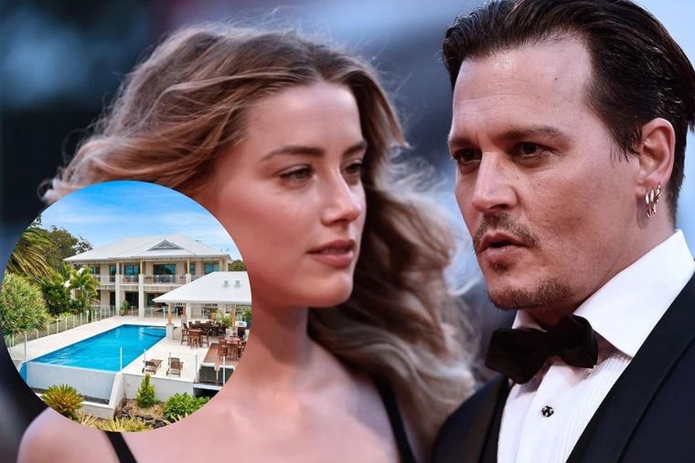 Johnny Depp, Amber Heard Johnny Depp, Amber Heard, Mansión Foto: Canva