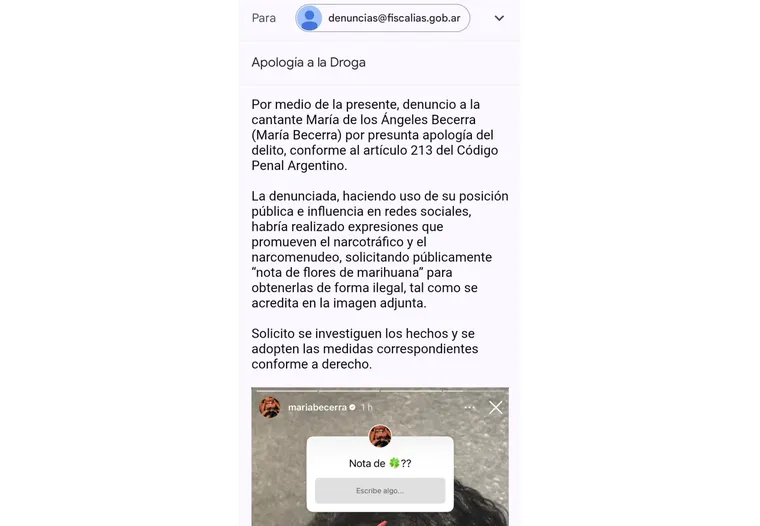 La famosa cantante en el foco mediático por el intrigante posteo. La famosa cantante en el foco mediático por el intrigante posteo.
