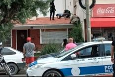 El bebé cayó por un balcón del cuarto piso