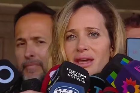 Julieta Prandi confesó por qué llegó tarde al tribunal. / Captura de pantalla TN Julieta Prandi confesó por qué llegó tarde al tribunal. / Captura de pantalla TN