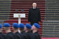 Putin asumió un nuevo mandato al frente del gobierno ruso Foto: EFE