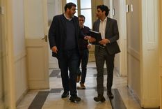 Martín Kerchner y Natalio Mema. Foto: Prensa Legislatura de Mendoza
