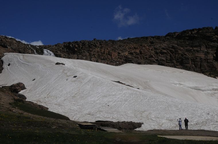 Los proyectos no podrán llevarse a cabo por la presencia de glaciares. Foto: Archivo.