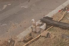 Choque múltiple Diez vehículos se accidentaron en medio de la tormenta de tierra que se desató en la provincia de Córdoba. Foto: Twitter: @faviore