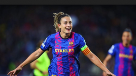 La joven futbolista Alexia Putellas es una gran estrella del deporte femenino.