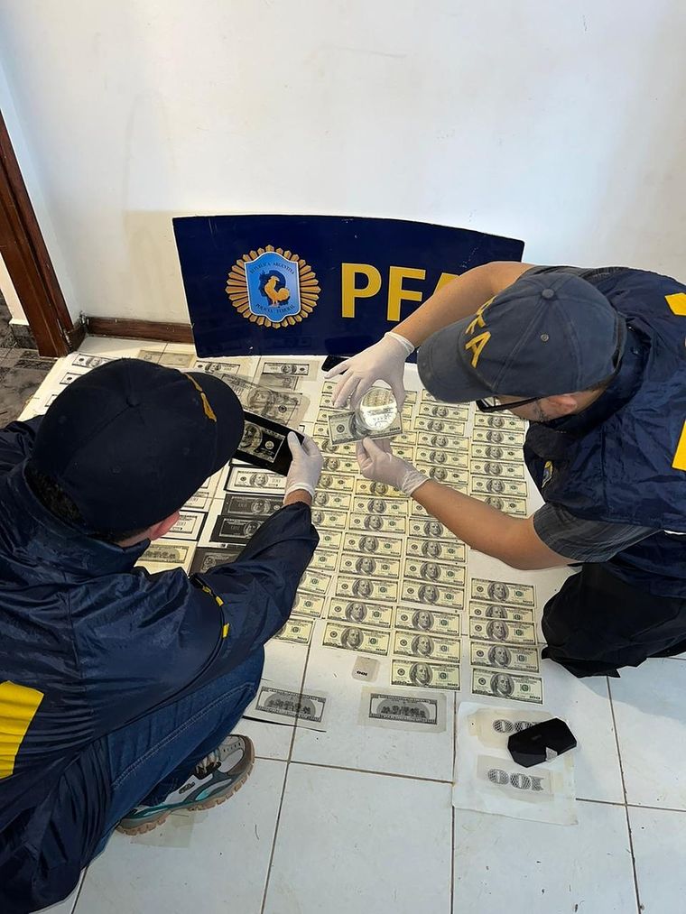 Los elementos hallados Foto: Policía Federal Argentina