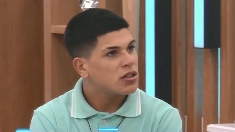 Thiago en Gran Hermano Foto: Captura TV