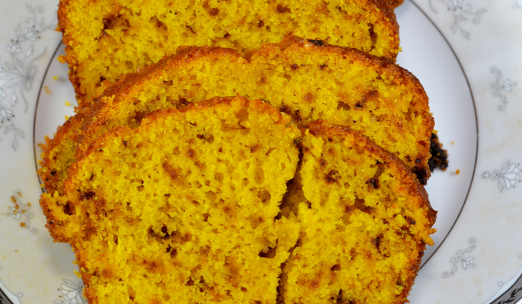 Budín de naranja integral casero Budín de naranja integral casero