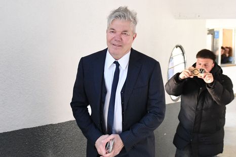 El defensor de la artista se mostró conforme. Foto: RS Fotos. El defensor de la artista se mostró conforme. Foto: RS Fotos.