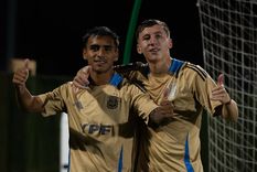 El pibe de 19 años es refuerzo interno. Foto: Prensa AFA