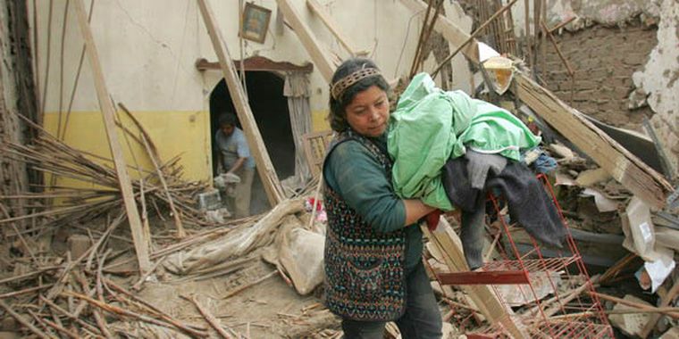 la restauración de los lugares afectados por el terremoto emandará millones. Foto: AP