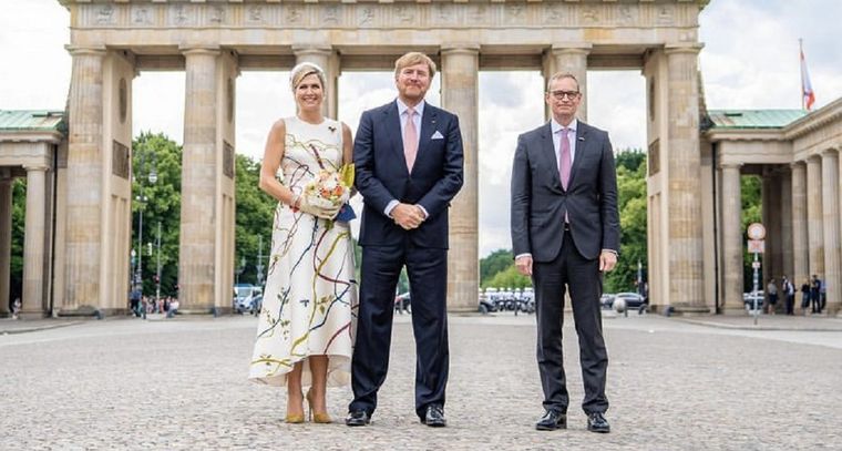 Máxima y Guillermo de visita en Alemania. Foto: Instagram @koninklijkhuis