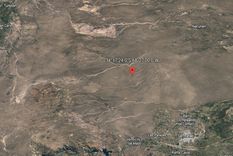 El lugar exacto del sismo de esta mañana. Foto: Google Earth