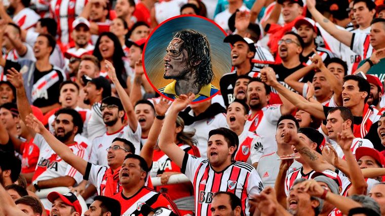 El insólito hashtag de los hinchas de River para contrarrestar el #CavaniABoca.