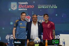 Agustín Marchesín y Lucas Martínez Quarta palpitaron el Superclásico en la conferencia de prensa organizada por la Liga Profesional de Fútbol. Foto: Prensa Liga Profesional @LigaAFA Agustín Marchesín y Lucas Martínez Quarta palpitaron el Superclásico en la conferencia de prensa organizada por la Liga Profesional de Fútbol. Foto: Prensa Liga Profesional @LigaAFA
