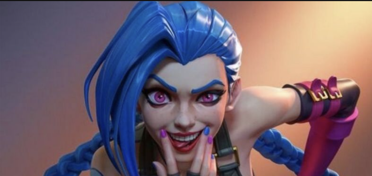 Conoce como se vería Jinx en la vida real Foto: Netflix
