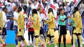 El momento del saludo previa entre Inglaterra y Ghana se llevó los focos del partido.&nbsp;