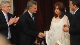 Cristina Kirchner y Mauricio Macri.