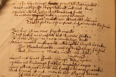 El manuscrito, un tesoro literario mundial. Foto: Dpa. El manuscrito, un tesoro literario mundial. Foto: Dpa.