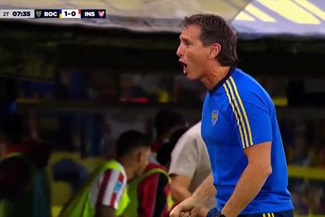 Úbeda explotó en los goles de Boca y dejó una imagen que no mostró la televisión. Úbeda explotó en los goles de Boca y dejó una imagen que no mostró la televisión.