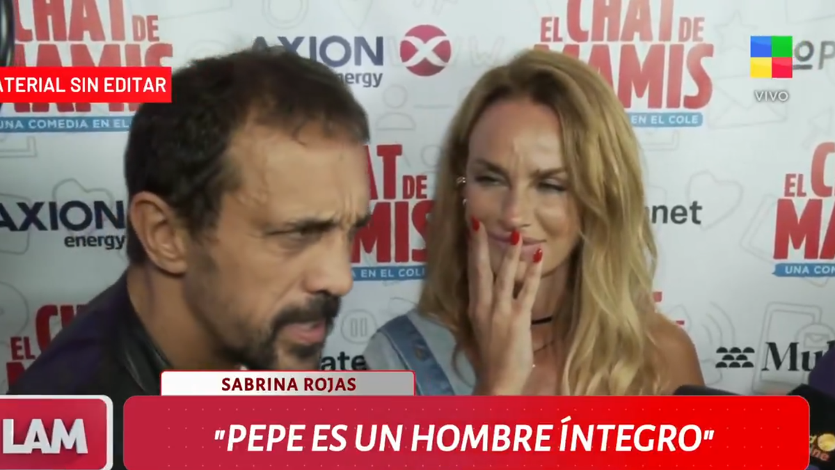 ¿Qué pasa entre Sabrina Rojas y José Chatruc? Un fogoso beso en vivo y una dudosa relación