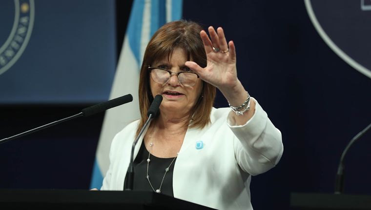 Patricia Bullrich y un fuerte mensaje al Gobierno venezolano Foto: Presidencia