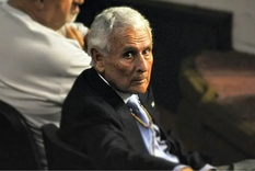 Etchecolatz durante uno de los juicios en su contra Foto: Diputados bonaerenses.