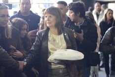 La ministra de Seguridad ya votó y también habló sobre el polémico video Foto: Juan Mateo Aberastain/MDZ