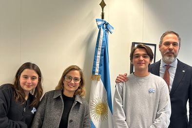 MDZol | Viven en Bélgica y los cuatro votaron por primera vez Foto: Gentileza álbum familiar