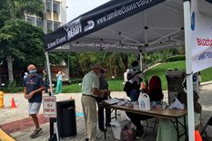 Las elecciones adelantadas en Florida tuvo gran concurrencia. Foto: EFE