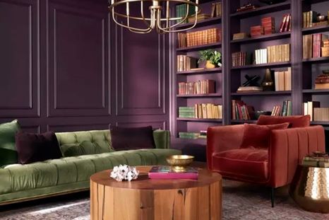 El color del año 2025 de Glidden: albahaca morada Foto: Glidden PPG