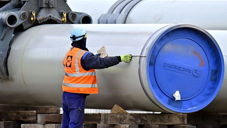 El gasoducto Nord Stream atraviesa Europa. Foto: Upstream.