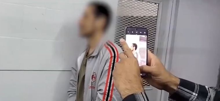 Detención del naco peruano Dumbo Foto: Captura Video