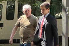 Ortega Pérez y su abogado en una jornada del juicio contra Bento. Ortega Pérez y su abogado en una jornada del juicio contra Bento.