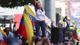 María Corina Machado reapareció en medio de los ataques de Estados Unidos a Venezuela. Foto: EFE María Corina Machado reapareció en medio de los ataques de Estados Unidos a Venezuela. Foto: EFE