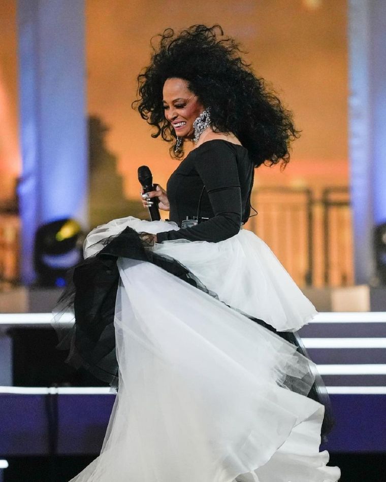 Diana Ross actualmente tiene 78 años.