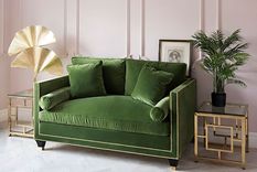 El verde es el color tendencia de la decoración 2022. Foto: Pinterest