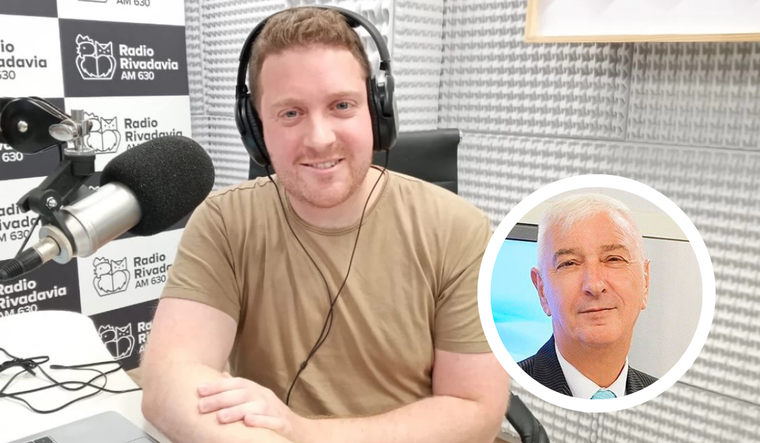 Jonatan Viale estuvo en el programa de Carmen Barbieri y habló sobre su padre. Foto: Radio Rivadavia