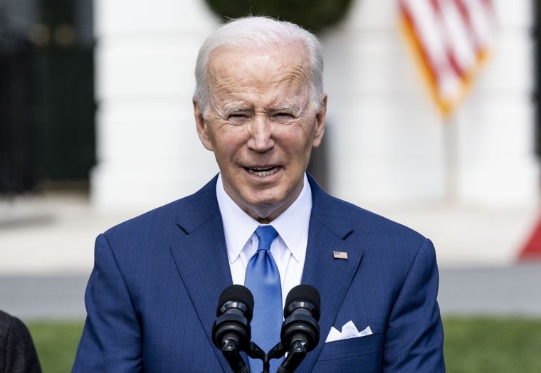 Joe Biden sumó un nuevo papelón tras una conferencia de prensa. Foto: DPA